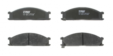 Купить GDB766 TRW Тормозные колодки передние Ванетте (1.5, 2.0, 2.4) с звуковым предупреждением износа